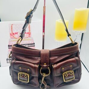 Coach Vintage #7458 Whiskey Leather Bag